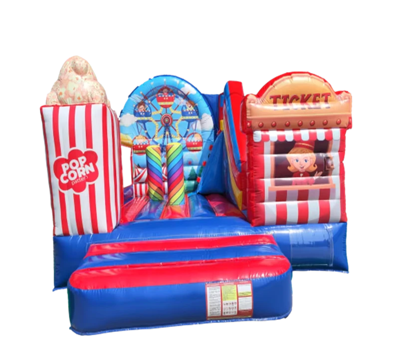 Commercial Jungle Monkey Inflatable Combo Bouncy Castle Jumper Water Slide Bounce House Bouncy Castles