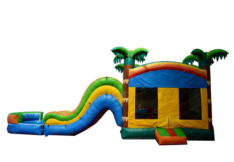 Kommerzielles Kinder Aufblasbares Schloss mit Rutsche Hüpfburg Doppelslide zu verkaufen