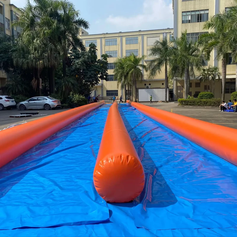 Commercial Kids Inflatable Water Slide Huge Inflatable Slip and Slide for Sale