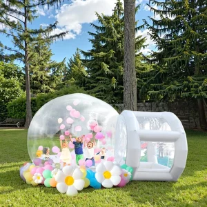 Commercial Kids Party Camping Clear Balloon Garden Tent Waterproof Bubble Tent Inflatable Bubble House