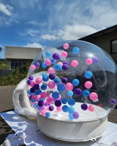 Commercial Kids Party Clear Fun Dome Snow Globe Balloon Transparent Inflatable Bubble Bouncer Bubble Bounce House Tent