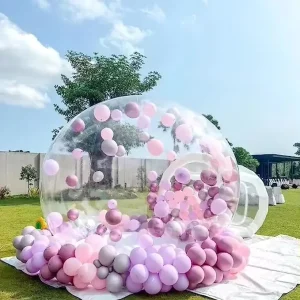 Commercial Kids Party Tent Clear Dome Balloon Bubble House Outdoor Event PVC Model Advertising Inflatables Bubble House Tent