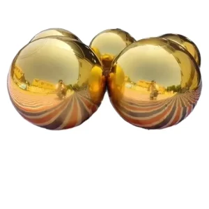Sfera gonfiabile pubblicitaria riflettente in PVC, grande, personalizzabile in dimensioni e colore