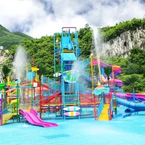 Grand toboggan aquatique en fibre de verre personnalisé pour piscine, pour adultes dans les parcs aquatiques, certifié CE