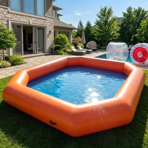 Commercial Large Inflatable Water Pool Heavy Duty PVC Inflatable Swimming Pool for Kids Adults Outdoor Water Game Event Use
