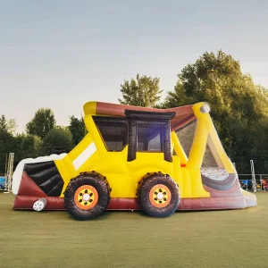 Commercial Monster Truck Inflatable Bounce House Slide Combo for Sports Park School Use High Capacity Wet Dry Inflatable Castle