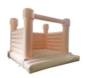 Commercial New Style Custom Inflatable Wedding Bouncer Castle Orange Inflatable Jumper Bouncy Castle for Sale