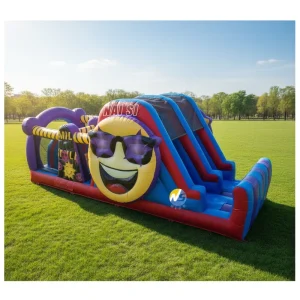 Commercial Obstacle Course Inflatable for Kids Inflatable Amusement Park Playground for Party Rental