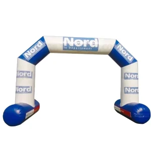 Commercial Outdoor Advertising Inflatable Entrance Arch Inflatable Race Start Finish Line Balloon Arch for Event