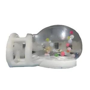 Commercial Outdoor Event PVC Kids Party Tent Clear Dome Balloon Bubble House Digital Printing Blower 1 Year Includes Repair Kits