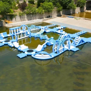 Commercial Outdoor Inflatable Big Aqua Park Swimming Pool Floating Sea Water Sport Game Obstacle for Sale