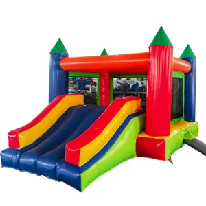 Commercial Outdoor Inflatable PVC Bounce House Bouncy Jumper Castle Kids Party Slide Wedding Rental for Kids for Sale