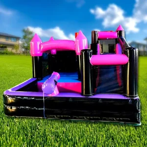 Commercial Outdoor Inflatable PVC Water Slide Amusement Park Swimming Pool Slide Easy Setup for Adult Children’s Birthday