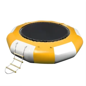 Juego de Trampolín Inflable Flotante Comercial de PVC para Niños para Entretenimiento en Casa o Escuela