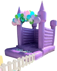 Commercial Outdoor Pink Inflatable Castle for Kids Party & Jumpers Bouncy House