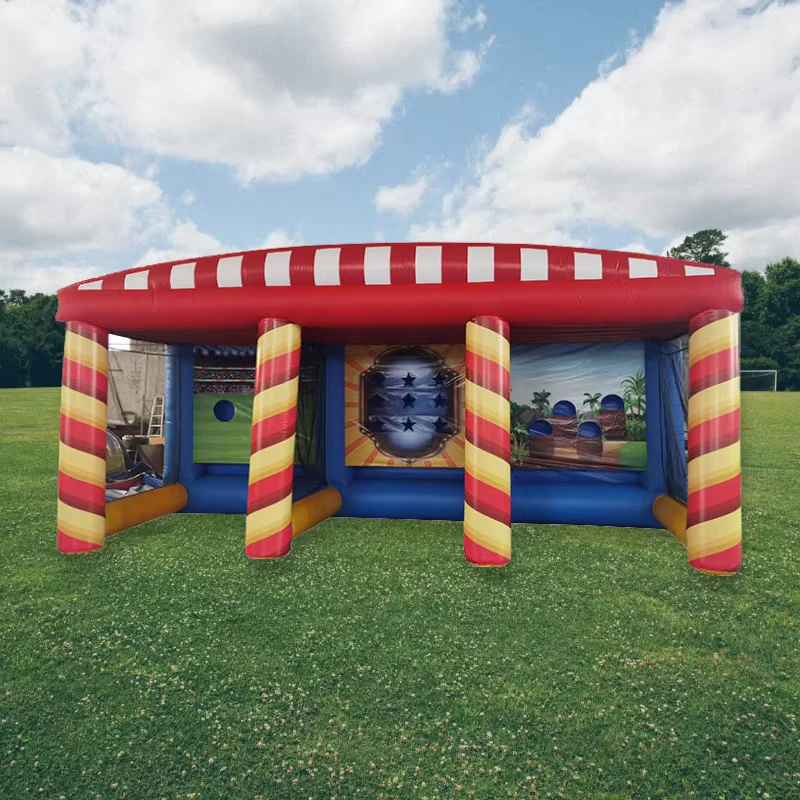 Permainan Karnaval Inflatable Olahraga Luar Ruangan Siap Kirim