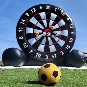 Dardos Infláveis Gigantes de PVC Comercial 3m para Futebol ao Ar Livre, Tabuleiro de Dardos Inflável para Eventos