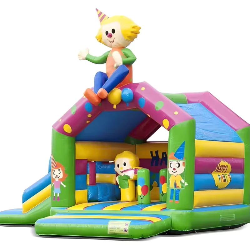 บ้านลมยักษ์ธีมสัตว์ PVC เชิงพาณิชย์ & ปราสาท สำหรับเด็ก & ผู้ใหญ่ ขนาดปรับแต่งได้ ความจุสูง