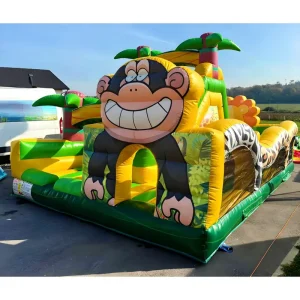 Commercial PVC Animal Themed Inflatable Jumping Castle Playground Party Bounce House For Kids