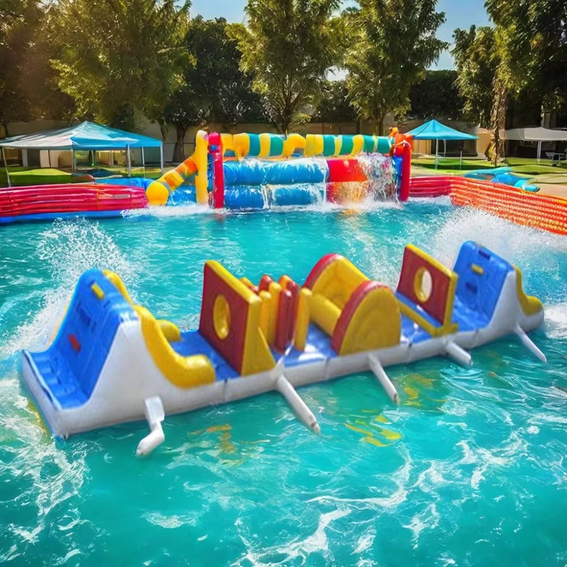 Brinquedo Inflável Rotativo Durável em PVC, Flutuante para Adultos e Crianças