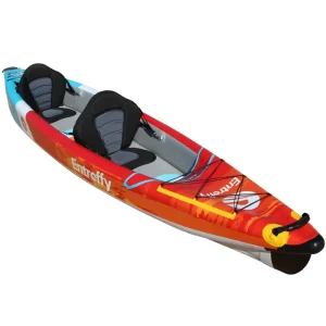 Commercial PVC Fishing Inflatable Kayak for Outdoor Rowing