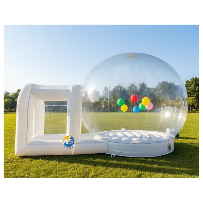 Commerciële PVC Opblaasbare Ballonhuis voor Kinderen & Volwassenen Bubble House Duidelijke Tent voor Feest
