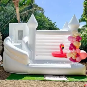 Commercial PVC Inflatable Bounce House Combo Wet Dry Wedding Jumping Castle Bouncy House for Party Rentals