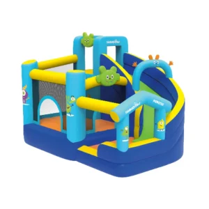 Castillo hinchable comercial de PVC, castillo hinchable de dibujos animados para niños