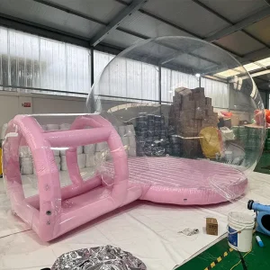 Commercial PVC Inflatable Bubble Tent, Cushion Durable Safe Fabric, Customized Size, Quick Assembly, Wedding Exhibition Outdoor