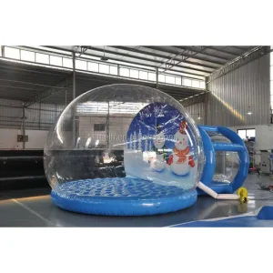 Commercial PVC Inflatable Transparent Bubble Tent Christmas Crystal Ball Cashing Balloon Flying Outdoor 5×3.5m 5.5x4m