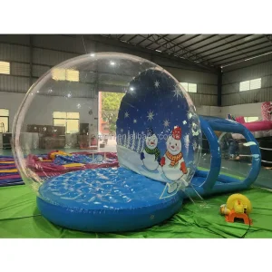Commercial PVC Inflatable Transparent Bubble Tent Christmas Decoration Outdoor Flying