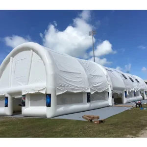 Commerciële PVC opblaasbare tennisdome, opblaasbare basketbalbedekking, veldtent