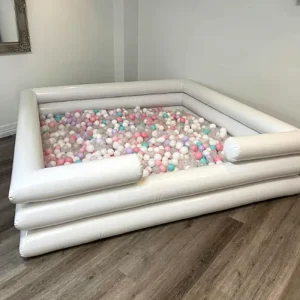 Commercial PVC White Inflatable Swimming Pool Blow up Bounce House Ball Pit Pool Ocean Pools for Kids