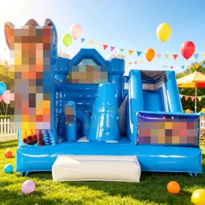 Commercial Party Rental PVC Cartoon Bounce Jumping House Castle Inflatable Bouncy Castle with Slide Outdoor or Indoor