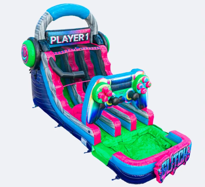Prezzo Commerciale per Combinazione di Scivolo Gonfiabile per Bambini, Centro di Gioco PVC, Noleggio per Feste, Attrezzatura per Divertimento