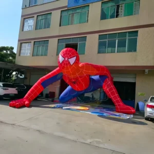 Commercial Promotional Giant Inflatable Spider Man Inflatable Cartoon Spiderman Model Outdoor for Advertising