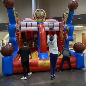 Gioco Gonfiabile Commerciale in PVC per Basket con Canestro Gonfiabile per Vendita