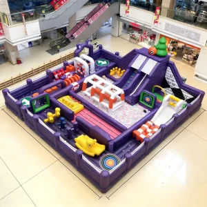 Kastil Tiup Raksasa PVC Berkualitas Komersial untuk Anak dan Dewasa, Kastil Tiup Kustom