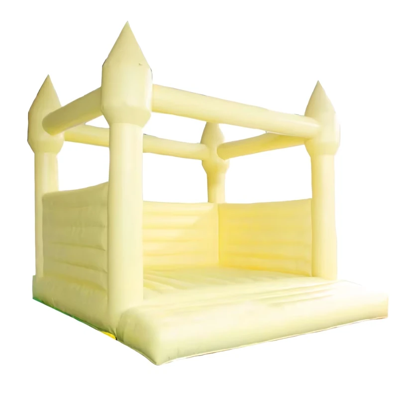 บ้านกระโดดแบบพาณิชย์ สีดำ น้ำเงิน ชมพู พาสเทล ขาว PVC แบบรวมกระโดดในร่ม