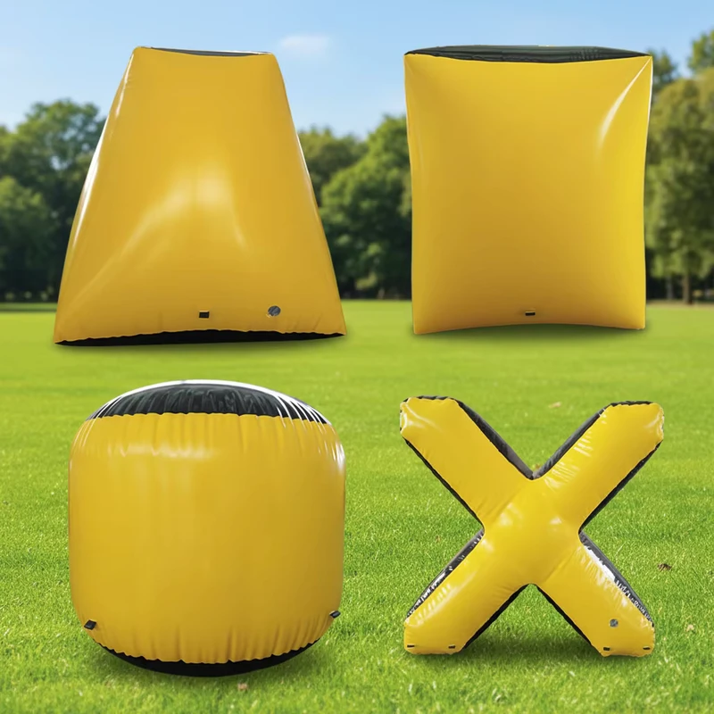 Commercial Sports CS Inflatable Paintball Bunkers Gun Inflatable Paintball Field