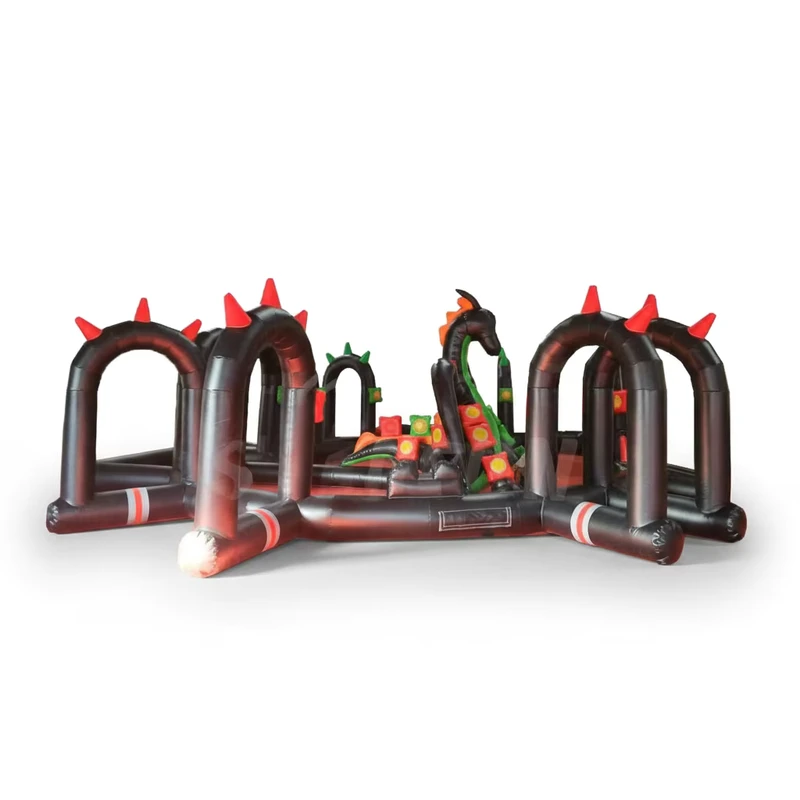 Commercial Tropical Waterslide Large Inflatable Slip Slide Big Bounce Water Slide PVC Material Customized Color Custom Logo