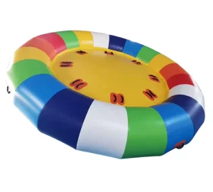 Commercial Use Inflatable Spinning UFO Towable Tube for Entertainment Inflatable Rotating Disco Boat