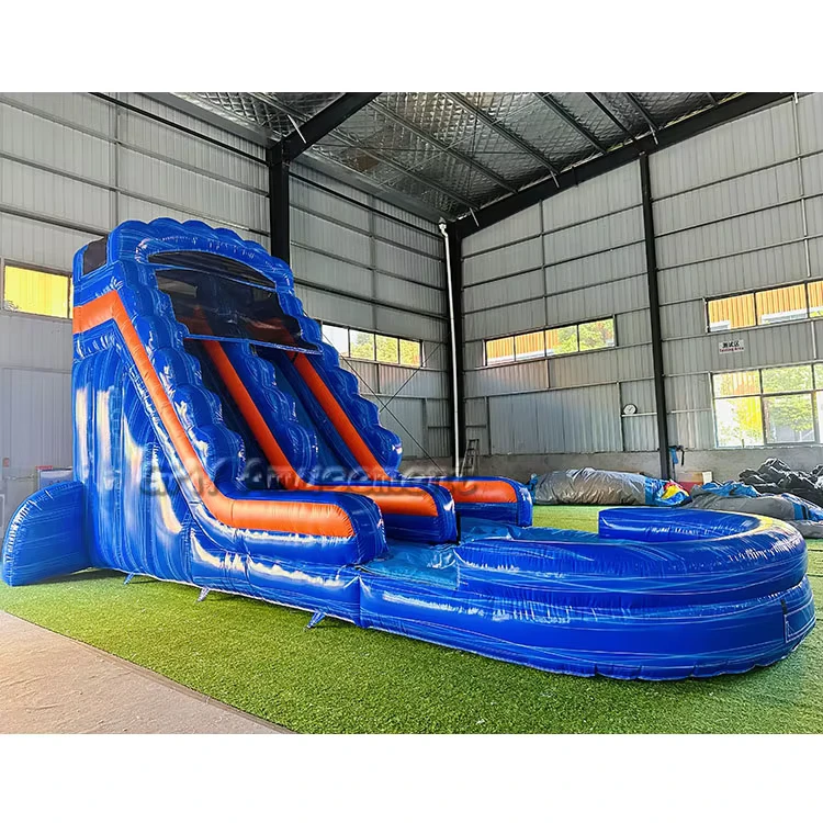 Tobogán de Agua Inflable Comercial Equipos de Juego para Niños Toboganes Inflables para Niños y Adultos