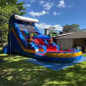 Commercial-grade PVC Eco-Friendly High-quality Large Outdoor Inflatable Water Slide 980kg Capacity 2-Year Warranty for Adults