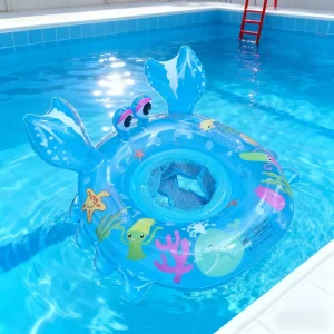 Crab shaped Baby Swim Float Seat Ring for 0 4 Years Old Boys & Girls Cross border Inflatable Armbands & Pool Float