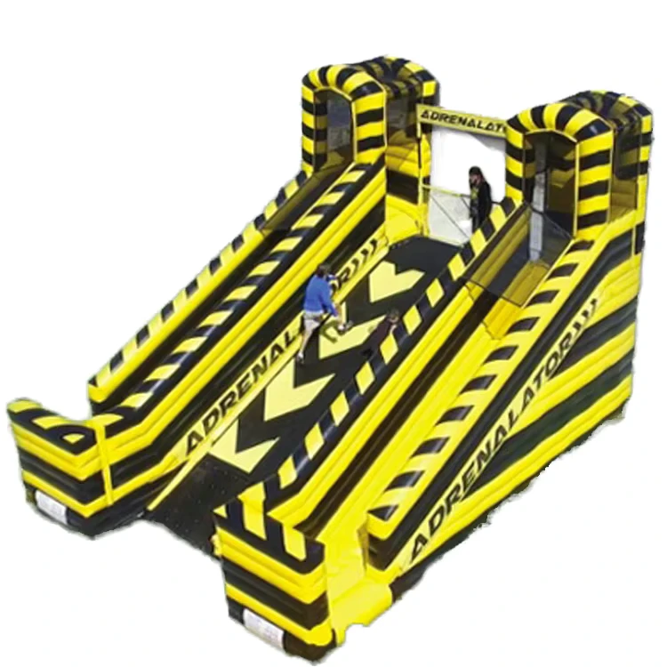 Crazy Adrenalator Extreme Treadmill Action Inflatable Sport Game PVC Model Slide for Play Areas with Blower Accessory