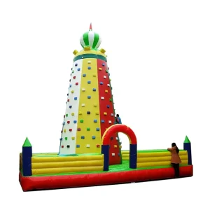 Crazy Climb Games Climb Inflatable Rock Climbing Wall for Family Play