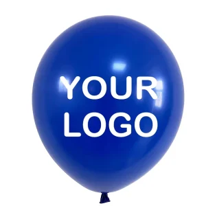 Pallone Pubblicitario Personalizzato da 12 Pollici, Gonfiabile, Stampa Serigrafica 1 Colore 1 Lato, Pallone in Lattice con Logo Fai da Te