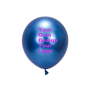 Custom 12Inch Company Promotion Advertising Balloon Inflate 1 Color 1 Side Screen Printing Balloon with Logo Print Latex Balloon