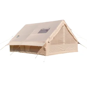 Custom 12sqm Automatic Inflatable Camping Tent Waterproof Oxford Fabric Outdoor Family Tent Manufacturer OEM ODM